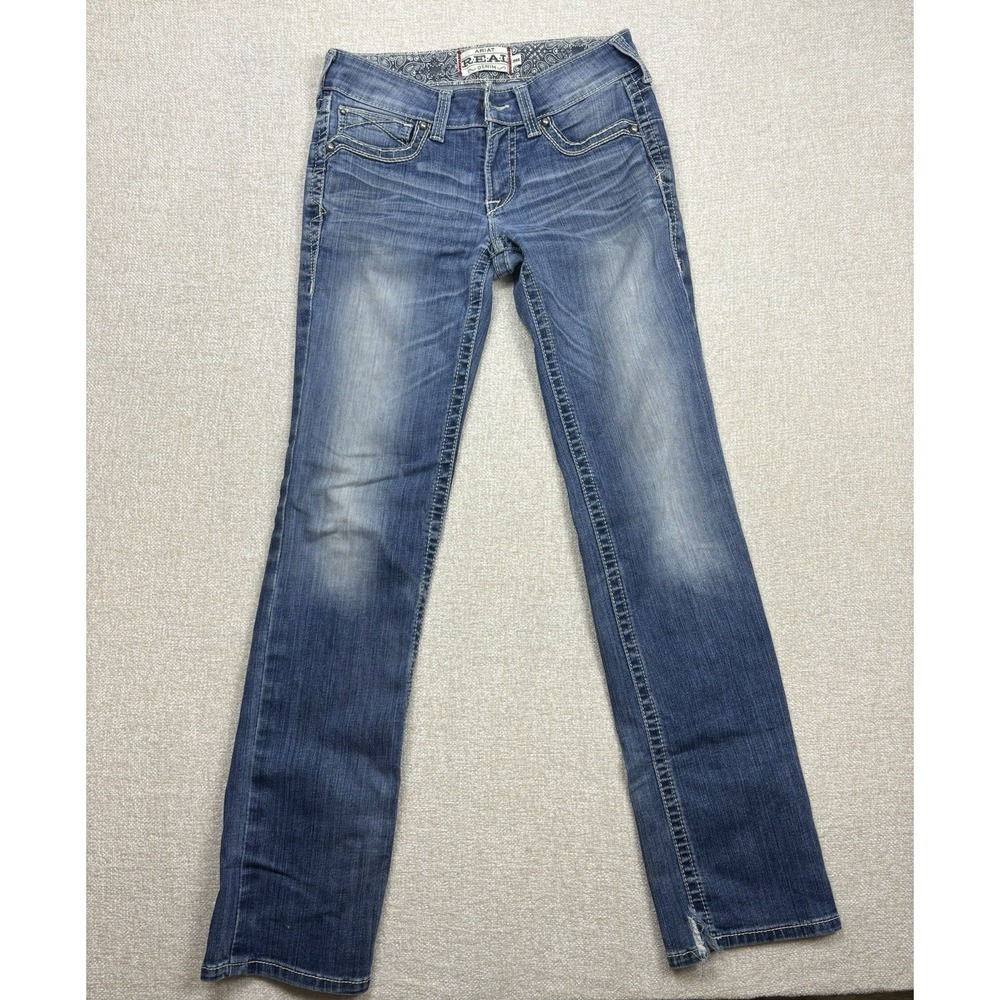 Ariat Womens Denim Jeans 28 Blue